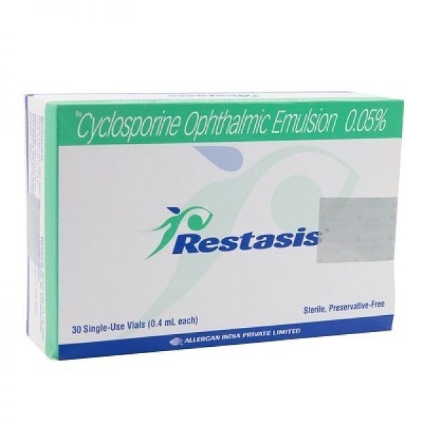 Cyclosporine restasis